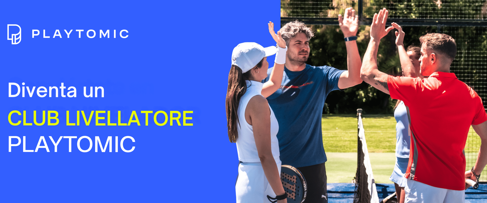 Diventa un CLUB LIVELLATORE